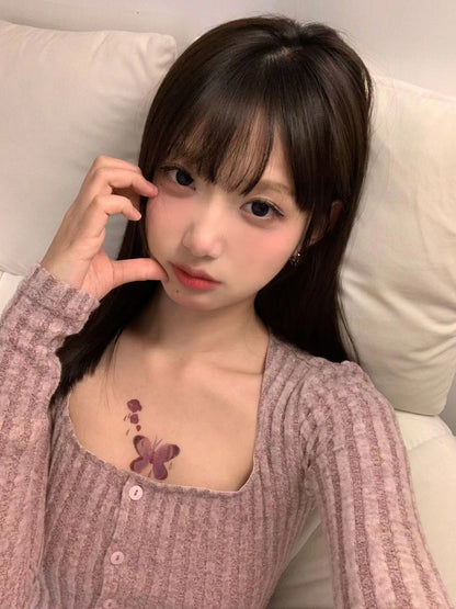 Butterfly Waterproof Temporary Tattoo Stickers Set