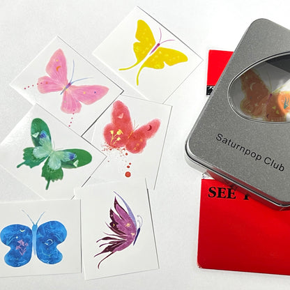 Butterfly Waterproof Temporary Tattoo Stickers Set 2.0