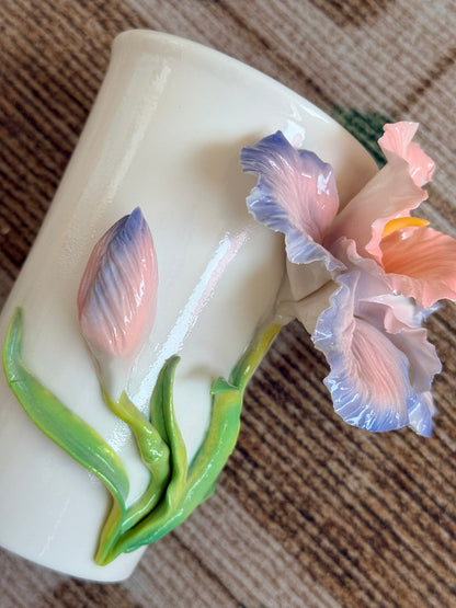 Pink Iris Cup