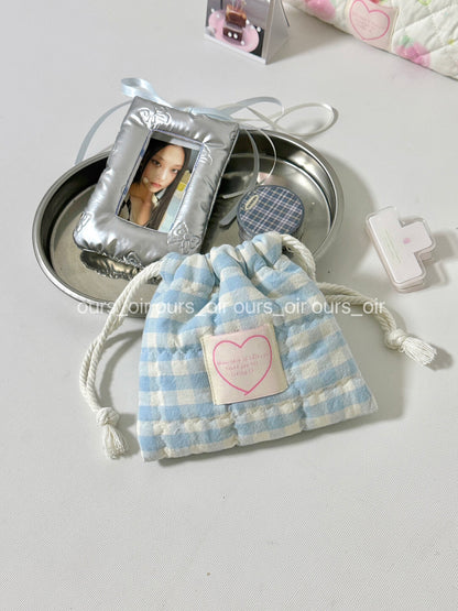 CCD Plaid Storage Pouch