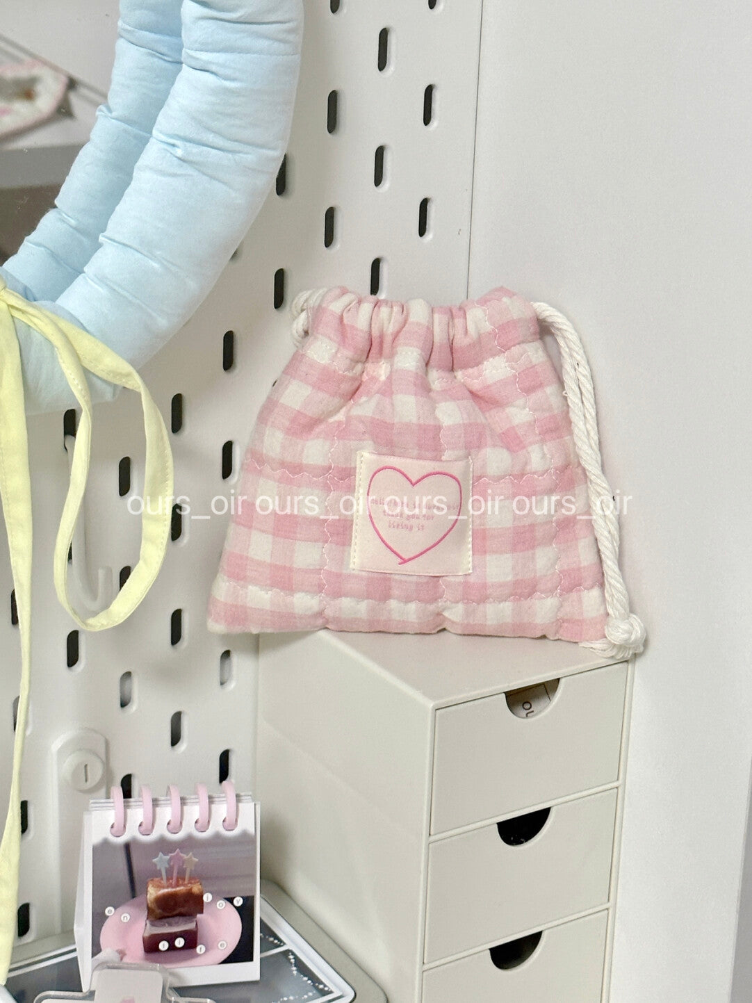 CCD Plaid Storage Pouch