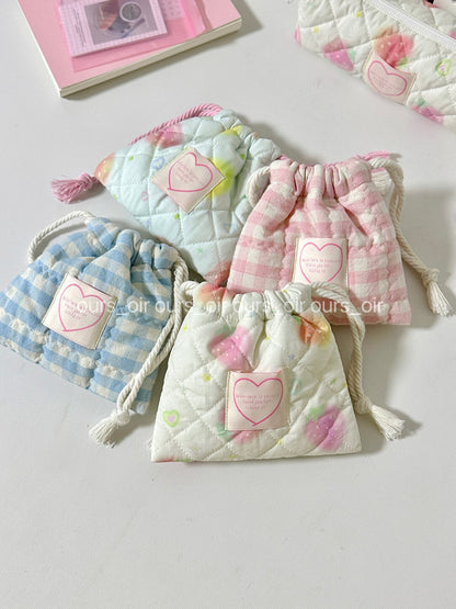 CCD Plaid Storage Pouch