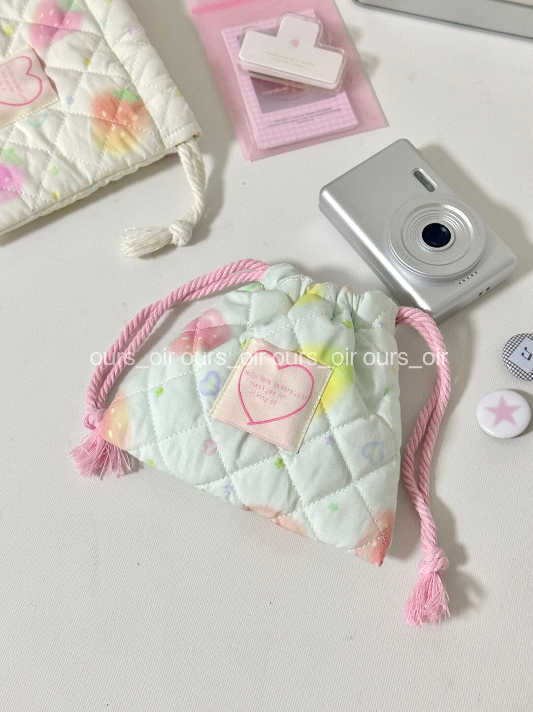 CCD Plaid Storage Pouch