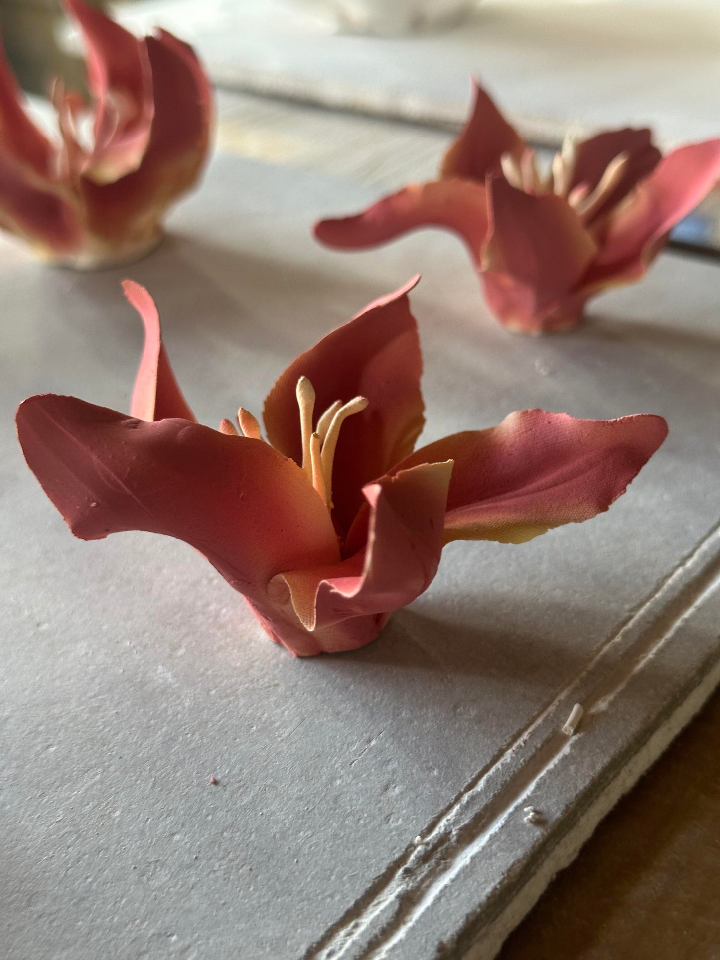 Calla Lily Sculpted Ceramic Vase