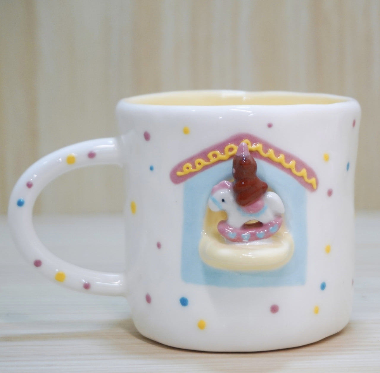 Carousel Bear Ceramic Cup