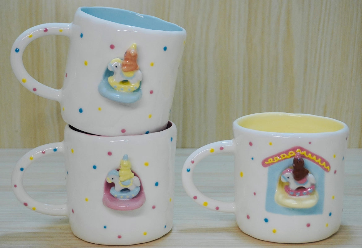 Carousel Bear Ceramic Cup