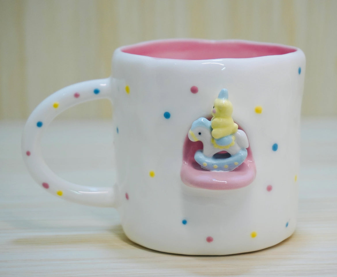 Carousel Bear Ceramic Cup