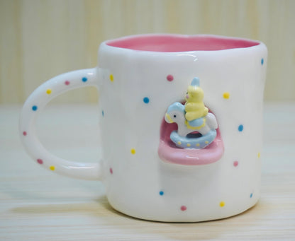 Carousel Bear Ceramic Cup