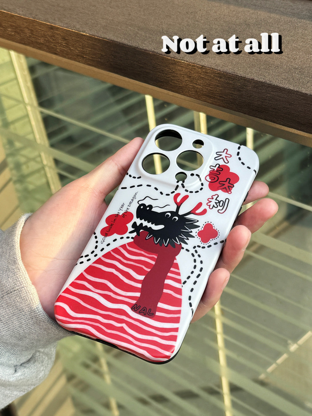 Cartoon Dragon Printed Phone Case