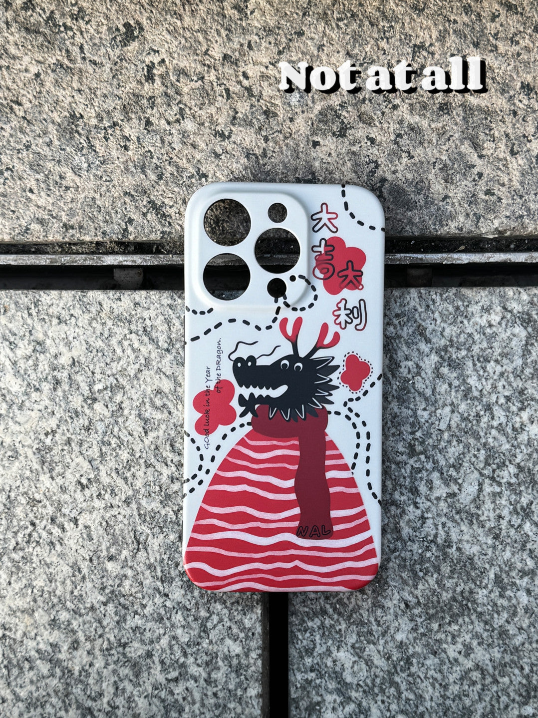 Cartoon Dragon Printed Phone Case