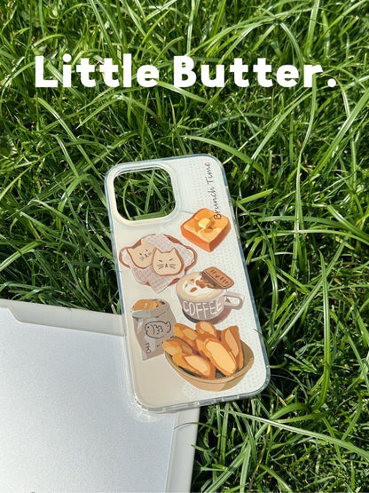 「Original」Cat Toast Printed Phone Case