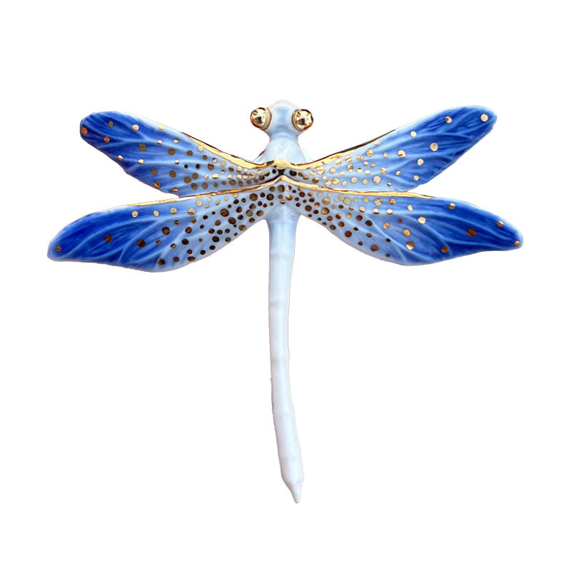 Ceramic Dragonfly Brooch