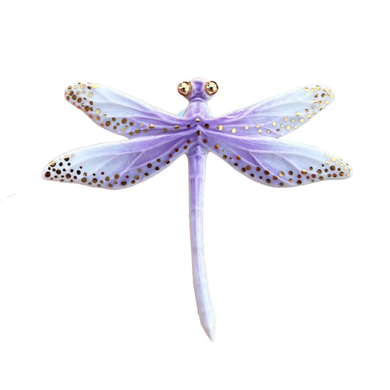 Ceramic Dragonfly Brooch
