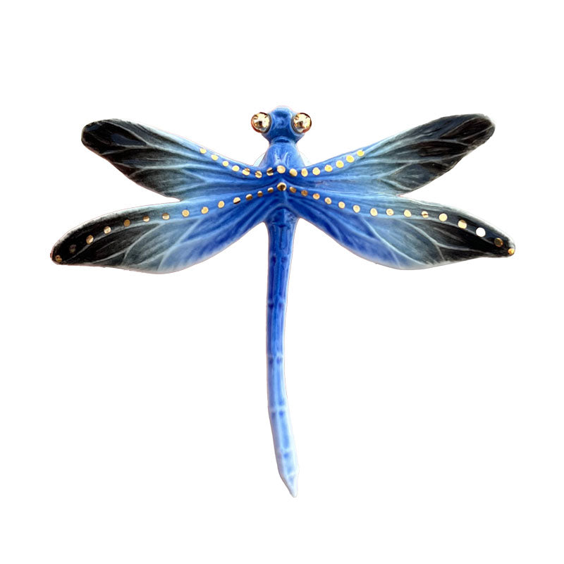 Ceramic Dragonfly Brooch
