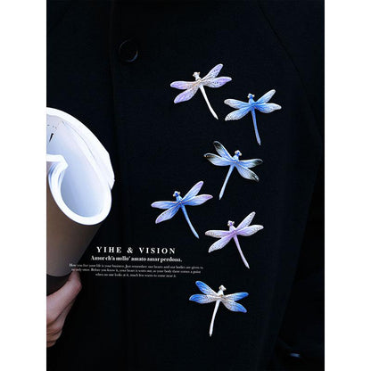 Ceramic Dragonfly Brooch