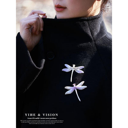 Ceramic Dragonfly Brooch