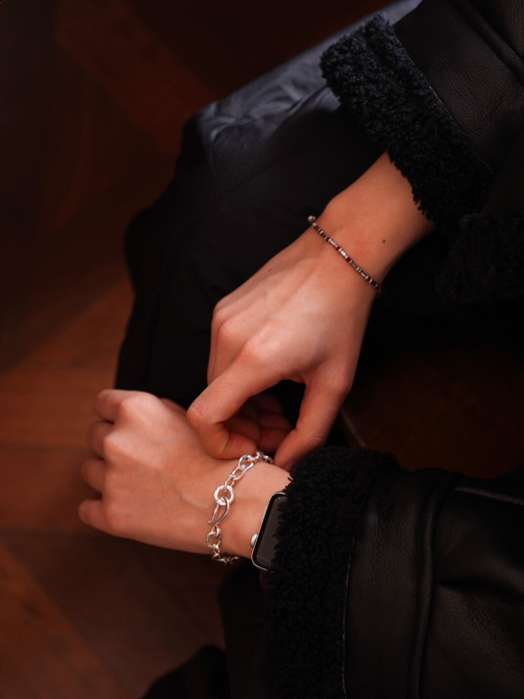 Chiang Mai Handmade Silver Bracelet