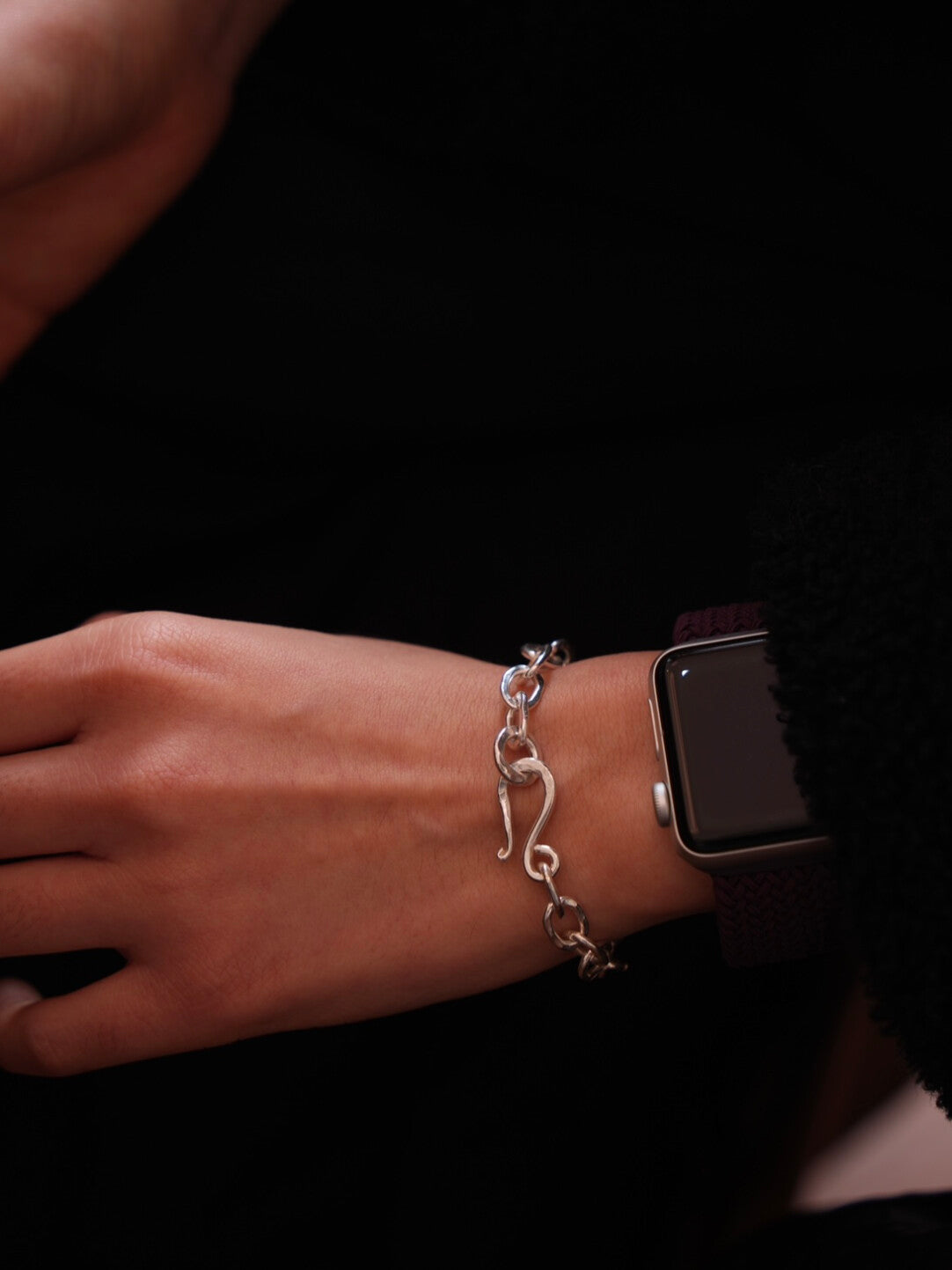 Chiang Mai Handmade Silver Bracelet