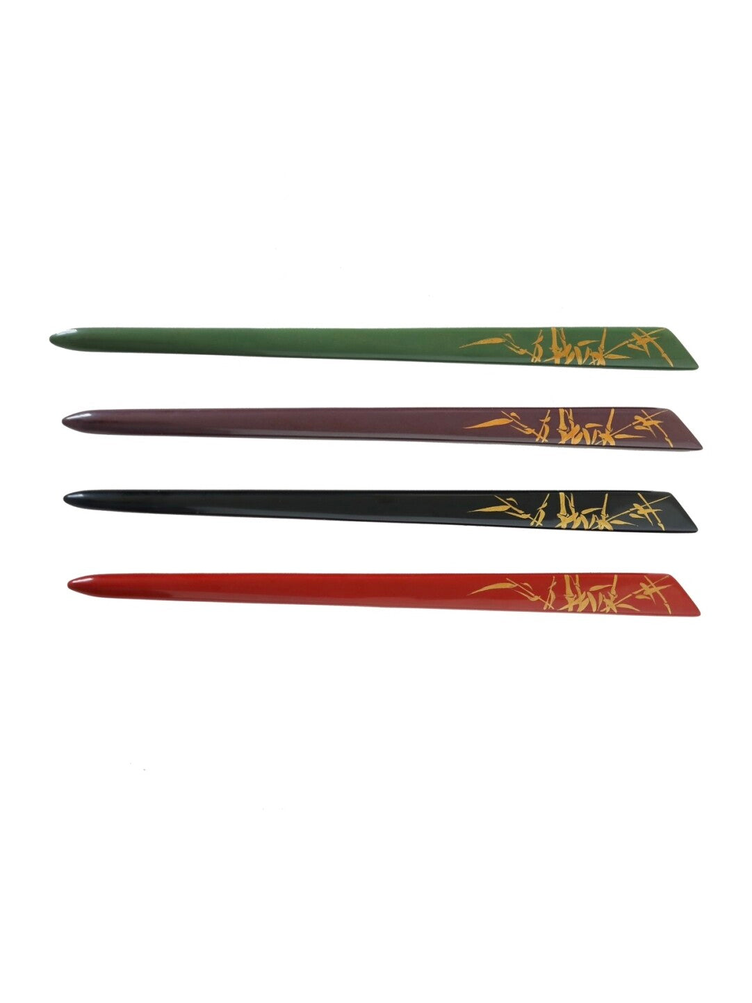 Chinese Lacquer Bamboo Hairpin