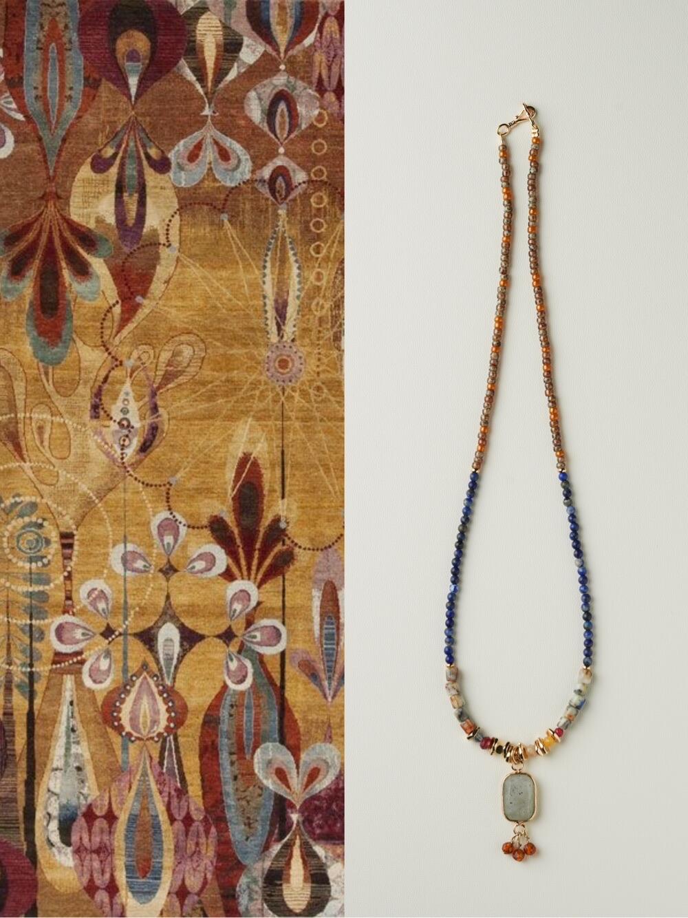 Chinoiserie A Dream into Dunhuang Necklace