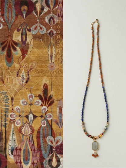 Chinoiserie A Dream into Dunhuang Necklace