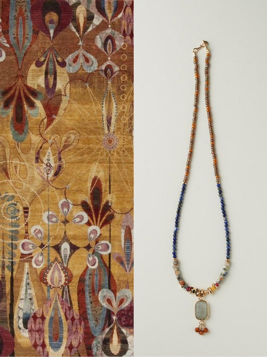 Chinoiserie A Dream into Dunhuang Necklace