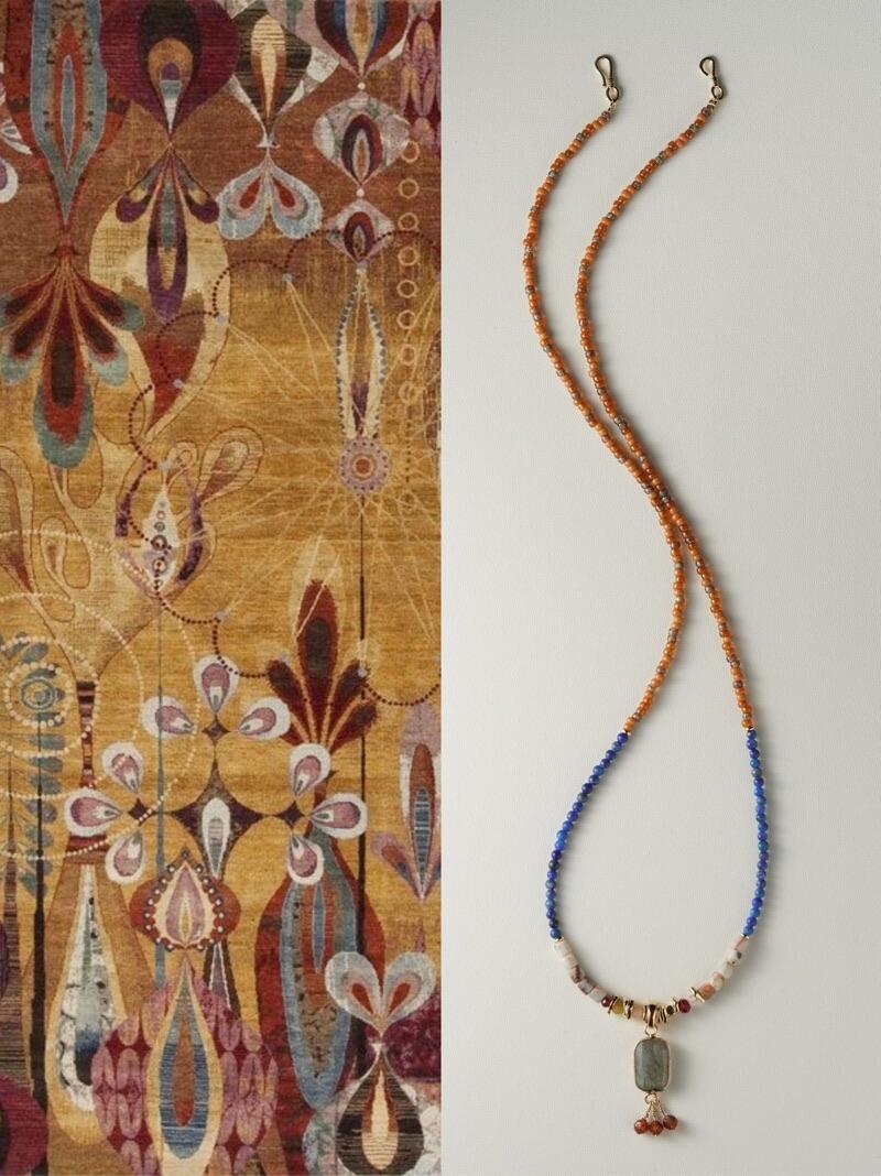 Chinoiserie A Dream into Dunhuang Necklace