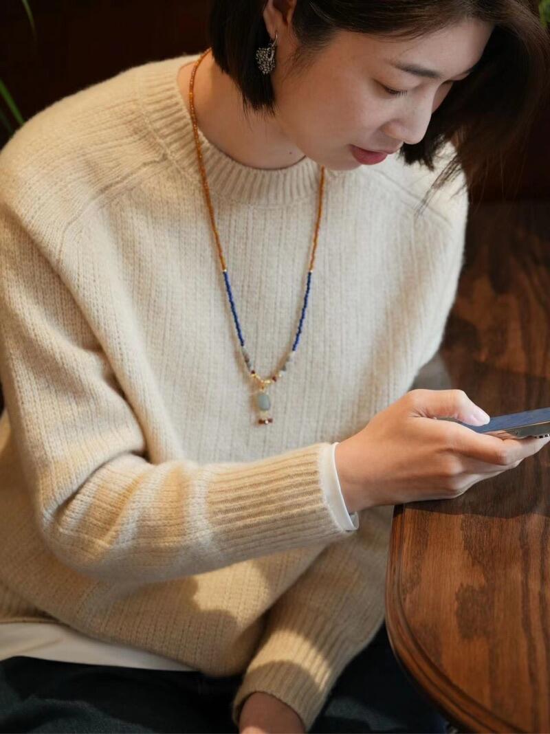 Chinoiserie A Dream into Dunhuang Necklace