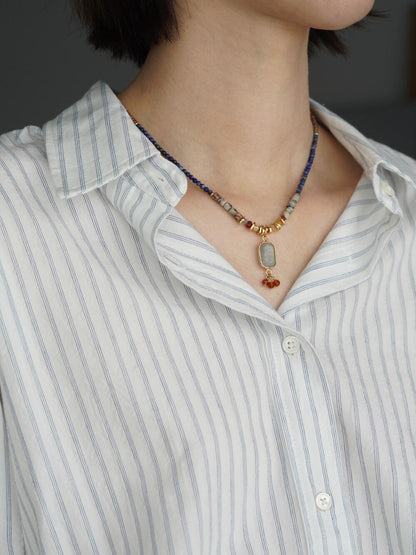 Chinoiserie A Dream into Dunhuang Necklace