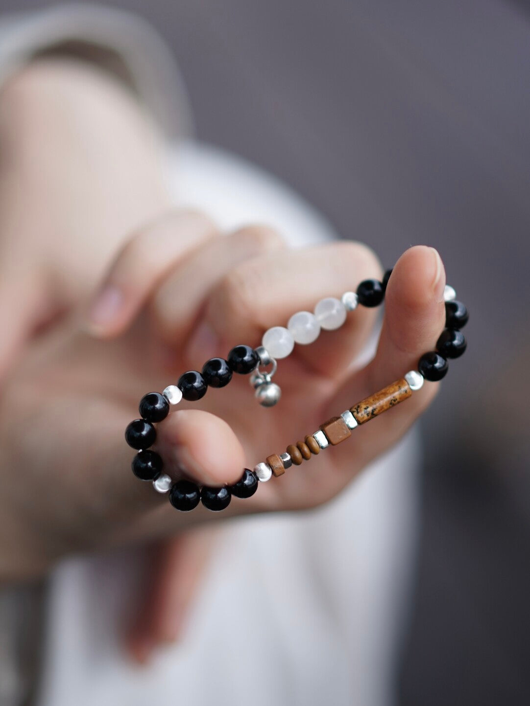 Chinoiserie Feast Beaded Bracelet