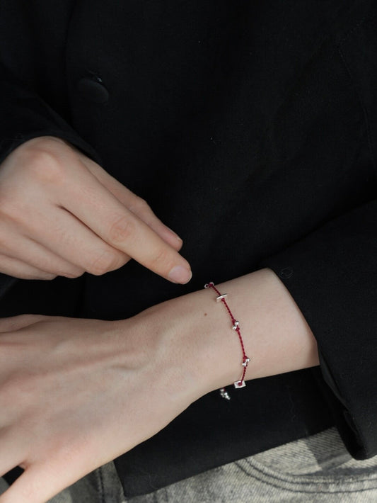 Chinoiserie Firefly Braided Bracelet