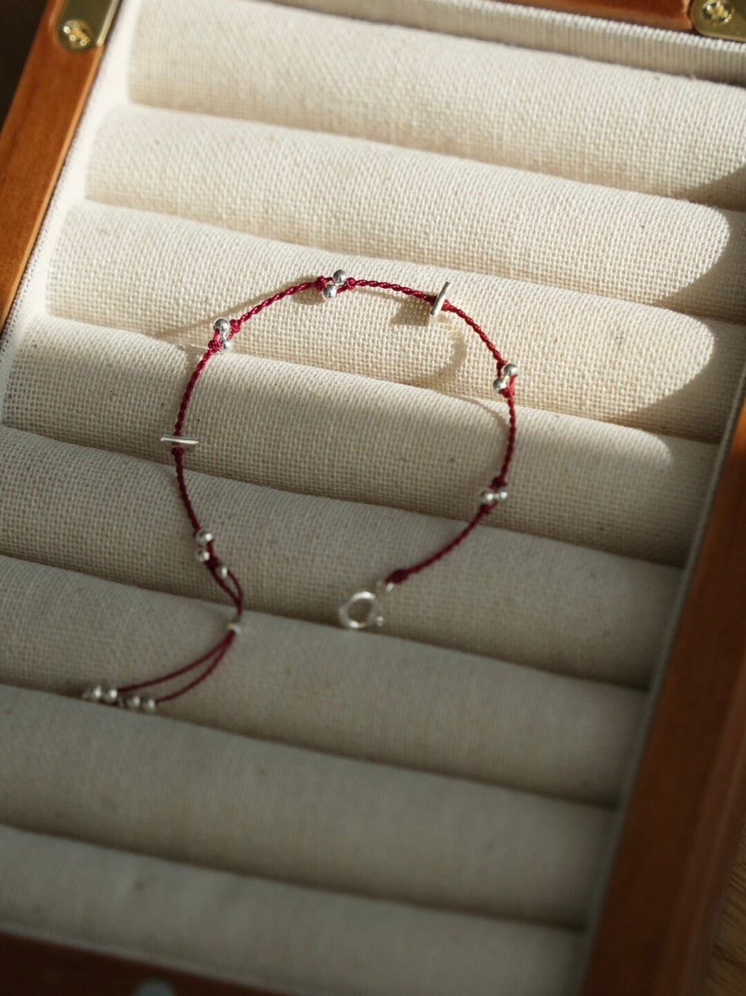 Chinoiserie Firefly Braided Bracelet