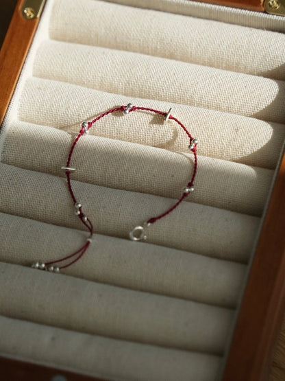 Chinoiserie Firefly Braided Bracelet