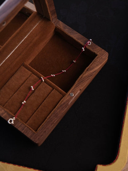 Chinoiserie Firefly Braided Bracelet