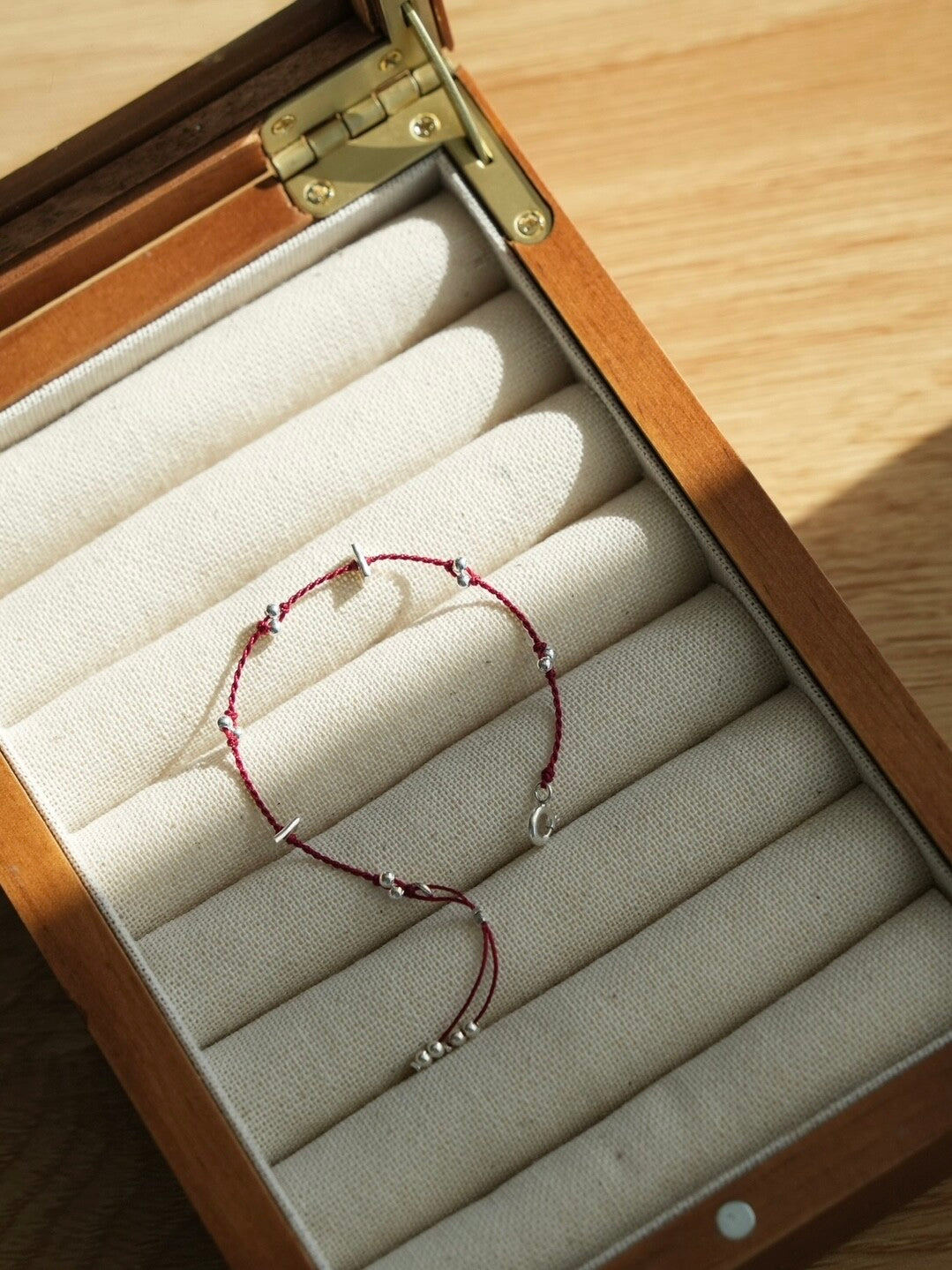 Chinoiserie Firefly Braided Bracelet