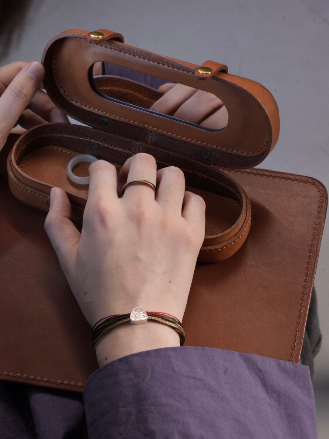 Chinoiserie Five Blessings Colorful Zongzi Bracelet