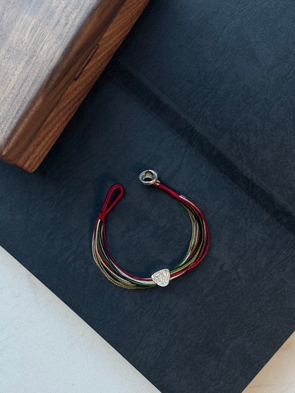 Chinoiserie Five Blessings Colorful Zongzi Bracelet