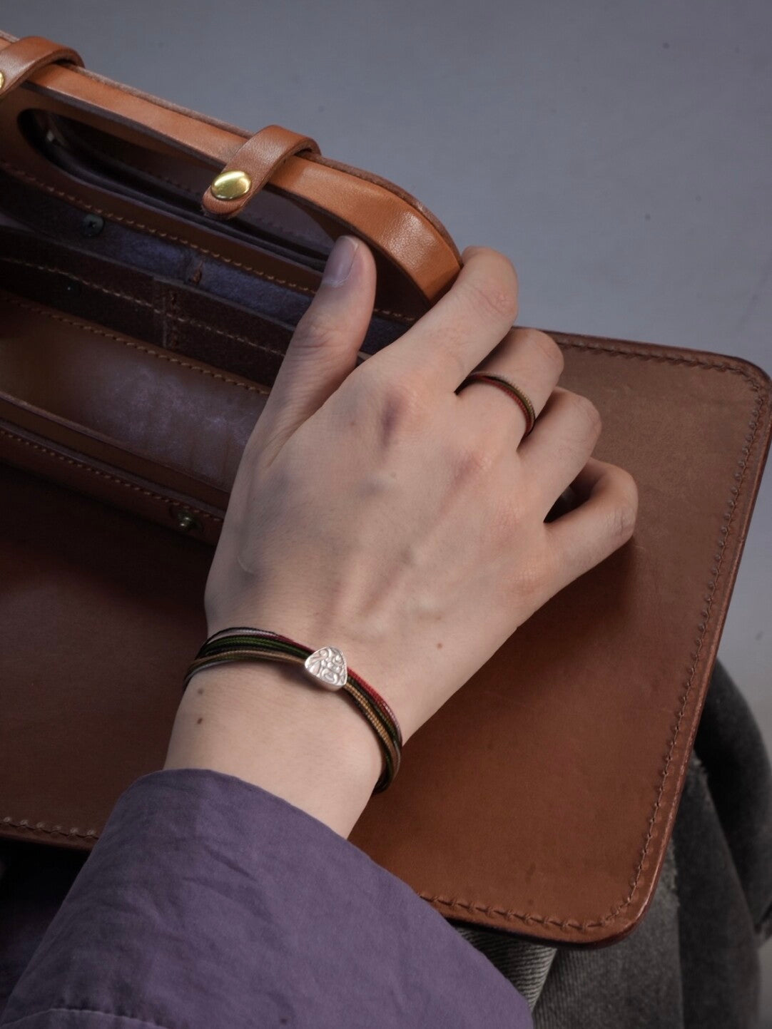 Chinoiserie Five Blessings Colorful Zongzi Bracelet