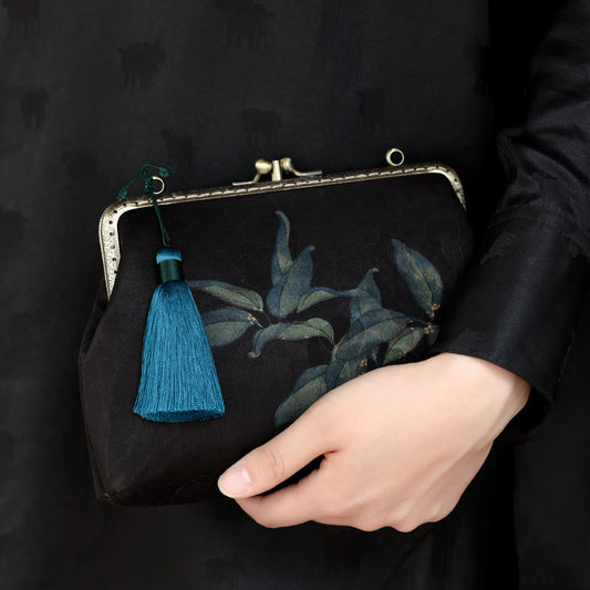 Chinoiserie Frame Clutch Bag