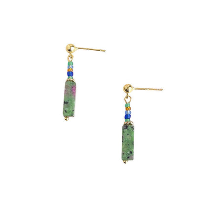 Chinoiserie Green Hanfu Earrings