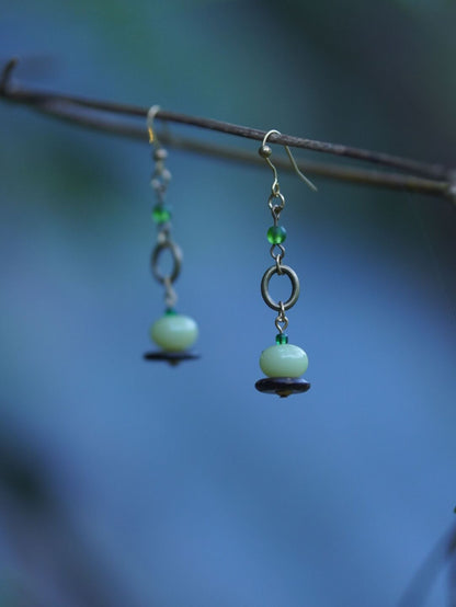 Chinoiserie Plant Earrings