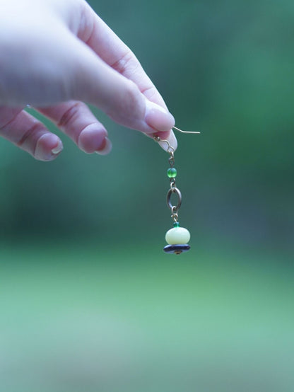 Chinoiserie Plant Earrings