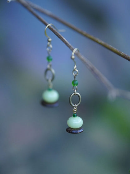 Chinoiserie Plant Earrings