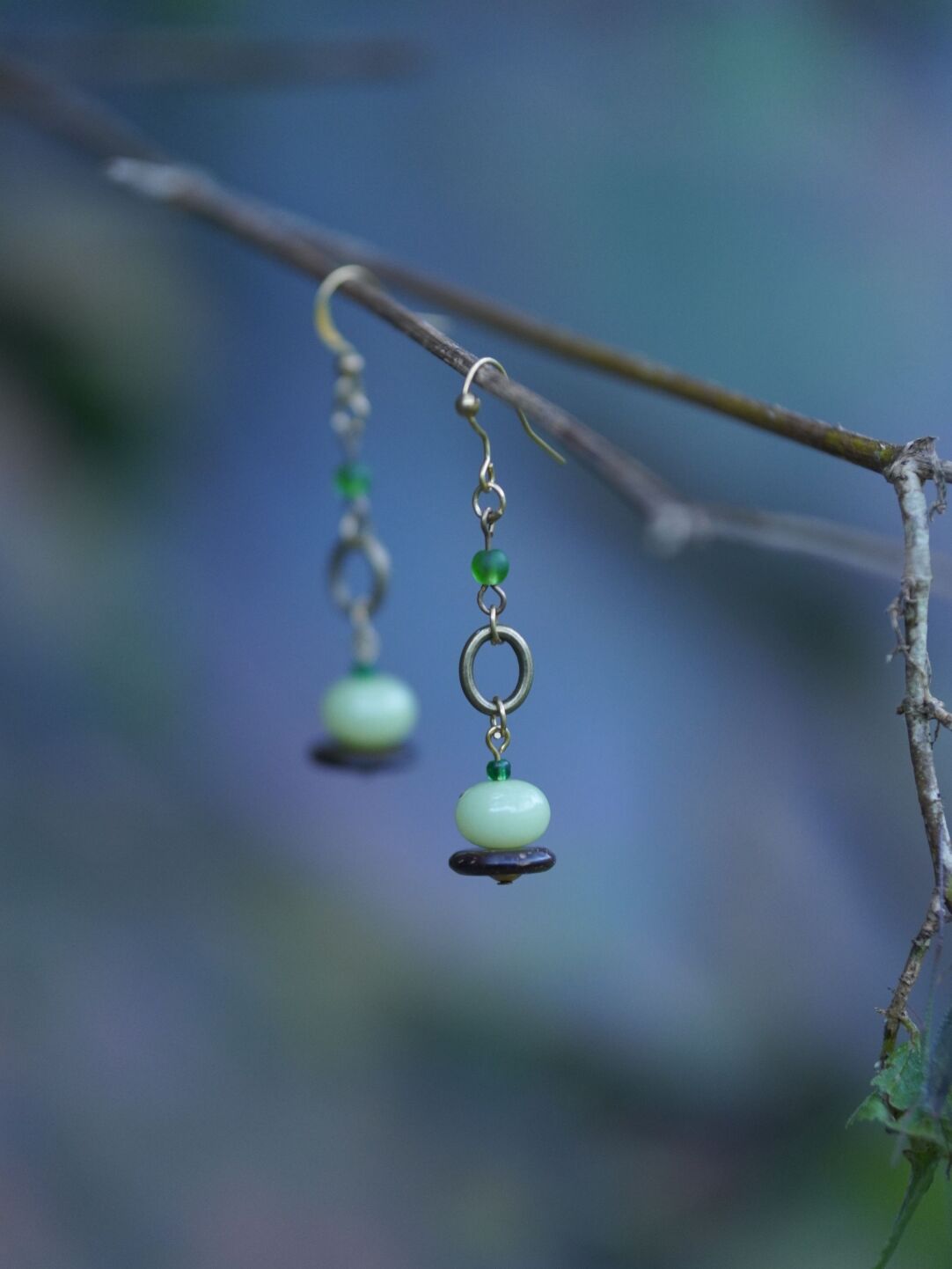 Chinoiserie Plant Earrings