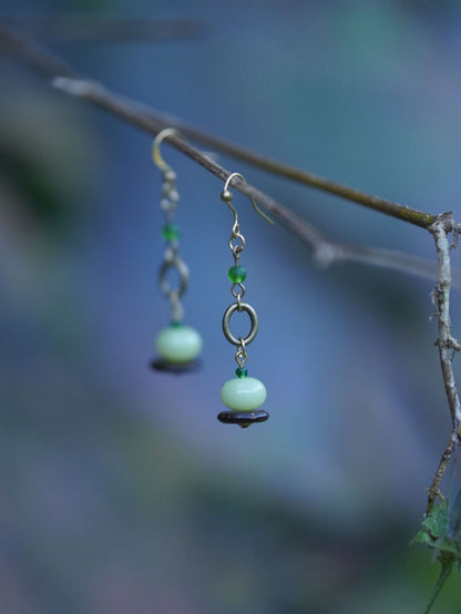 Chinoiserie Plant Earrings