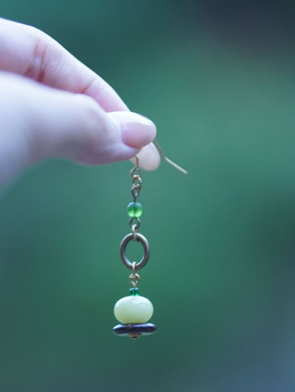 Chinoiserie Plant Earrings