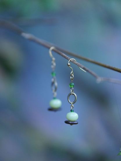 Chinoiserie Plant Earrings