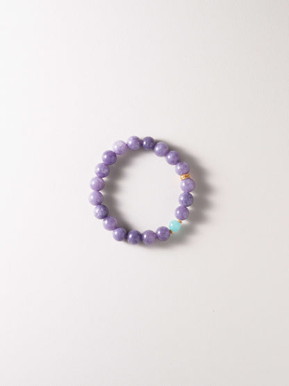 Chinoiserie Romantic Purple Bracelet