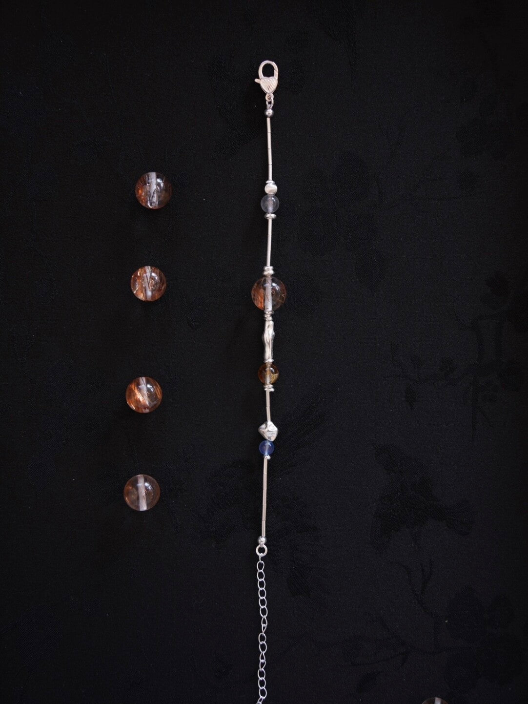 Chinoiserie Wishing Fountain Beaded Bracelet