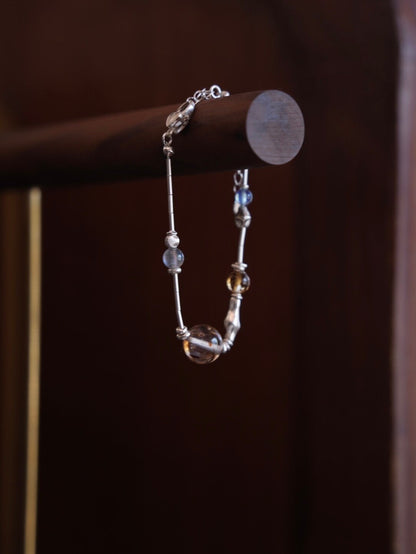 Chinoiserie Wishing Fountain Beaded Bracelet